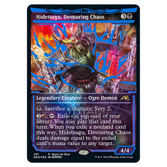 Magic The Gathering - Kamigawa - Neon Dynasty - Hidetsugu, Devouring Chaos - 431/302