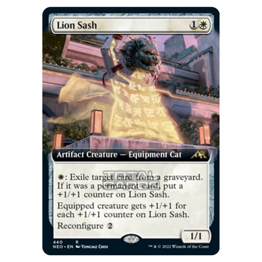 Magic The Gathering - Kamigawa - Neon Dynasty - Lion Sash - 440/302