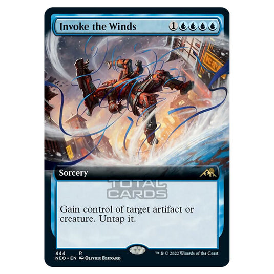 Magic The Gathering - Kamigawa - Neon Dynasty - Invoke the Winds - 444/302