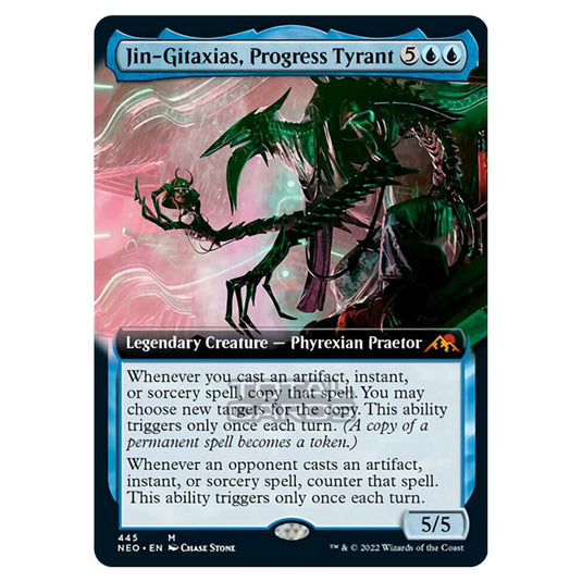 Magic The Gathering - Kamigawa - Neon Dynasty - Jin-Gitaxias, Progress Tyrant - 445/302