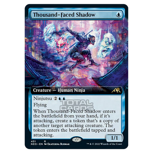 Magic The Gathering - Kamigawa - Neon Dynasty - Thousand-Faced Shadow - 451/302