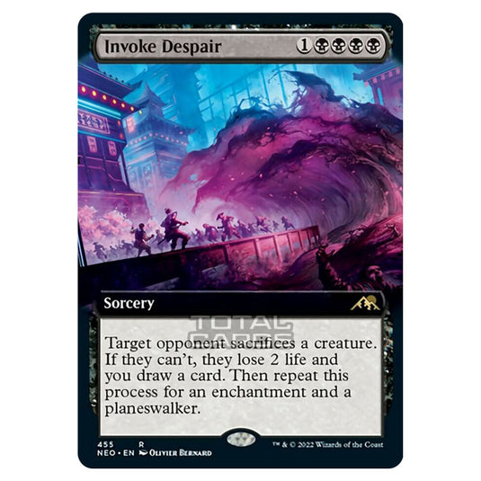 Magic The Gathering - Kamigawa - Neon Dynasty - Invoke Despair - 455/302