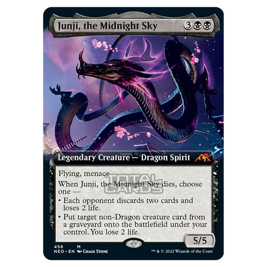 Magic The Gathering - Kamigawa - Neon Dynasty - Junji, the Midnight Sky - 456/302