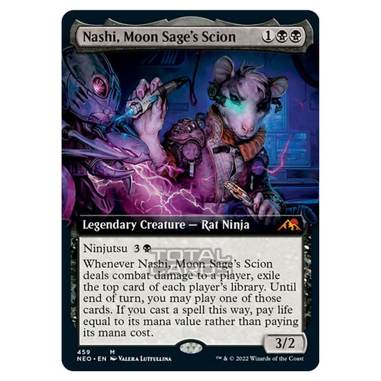 Magic The Gathering - Kamigawa - Neon Dynasty - Nashi, Moon Sage's Scion - 459/302