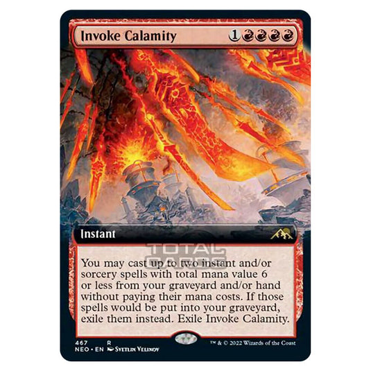 Magic The Gathering - Kamigawa - Neon Dynasty - Invoke Calamity - 467/302