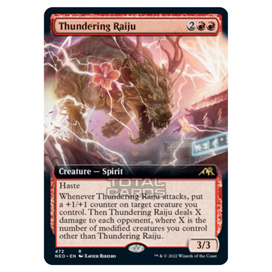 Magic The Gathering - Kamigawa - Neon Dynasty - Thundering Raiju - 472/302