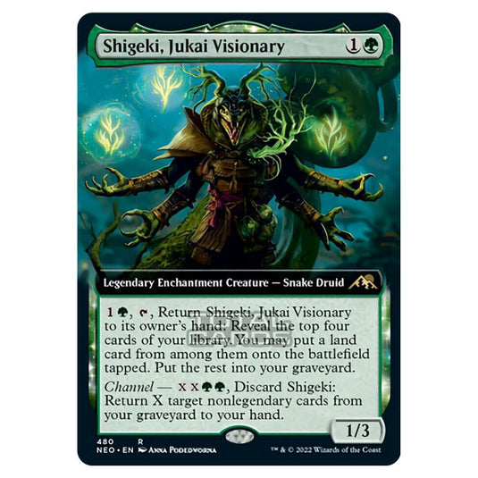 Magic The Gathering - Kamigawa - Neon Dynasty - Shigeki, Jukai Visionary - 480/302