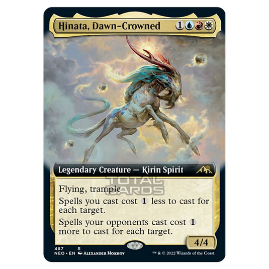 Magic The Gathering - Kamigawa - Neon Dynasty - Hinata, Dawn-Crowned - 487/302