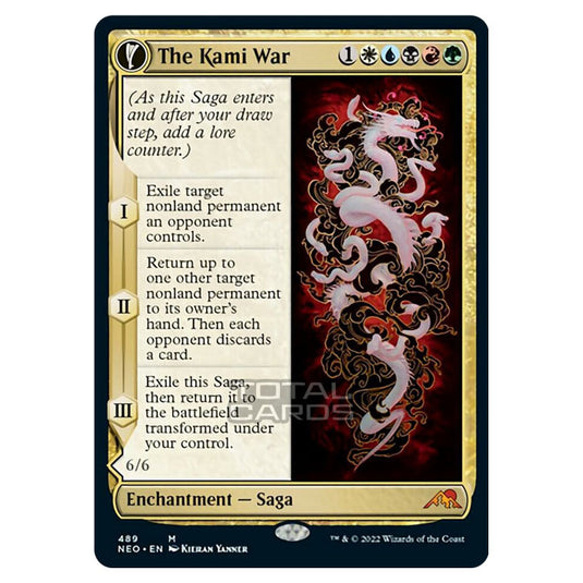 Magic The Gathering - Kamigawa - Neon Dynasty - The Kami War // O-Kagachi Made Manifest - 489/302