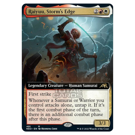 Magic The Gathering - Kamigawa - Neon Dynasty - Raiyuu, Storm's Edge - 491/302