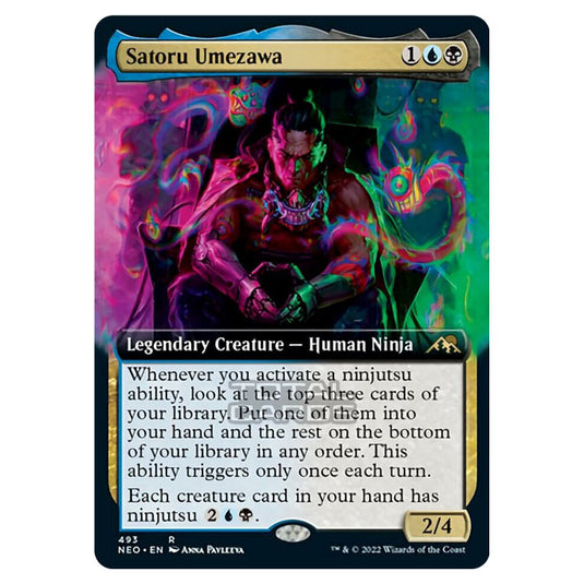 Magic The Gathering - Kamigawa - Neon Dynasty - Satoru Umezawa - 493/302