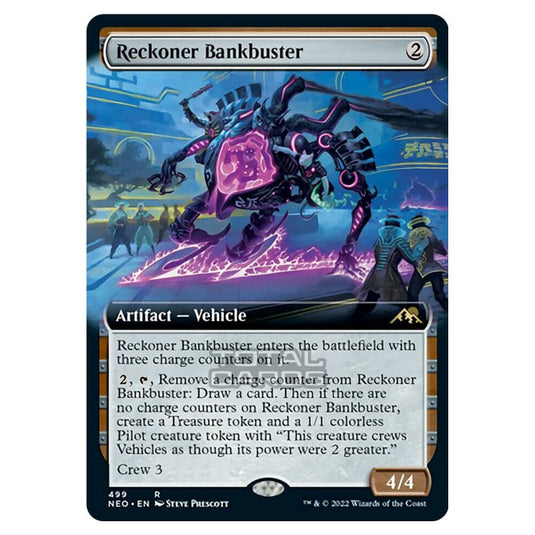 Magic The Gathering - Kamigawa - Neon Dynasty - Reckoner Bankbuster - 499/302