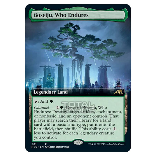 Magic The Gathering - Kamigawa - Neon Dynasty - Boseiju, Who Endures - 501/302