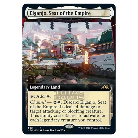 Magic The Gathering - Kamigawa - Neon Dynasty - Eiganjo, Seat of the Empire - 502/302