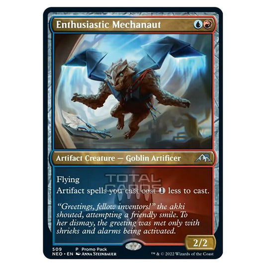 Magic The Gathering - Kamigawa - Neon Dynasty - Enthusiastic Mechanaut - 509/302