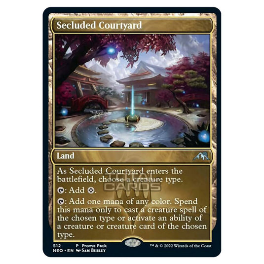 Magic The Gathering - Kamigawa - Neon Dynasty - Secluded Courtyard - 512/302