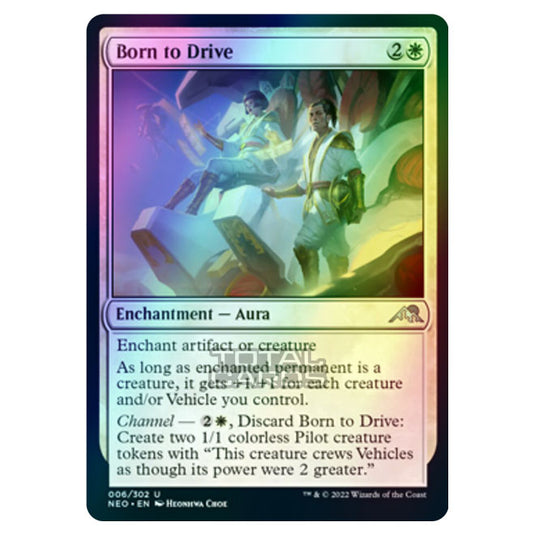 Magic The Gathering - Kamigawa - Neon Dynasty - Born to Drive - 6/302 (Foil)