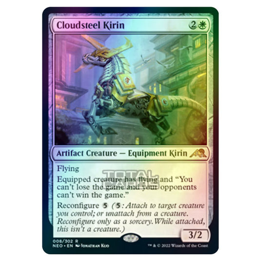 Magic The Gathering - Kamigawa - Neon Dynasty - Cloudsteel Kirin - 8/302 (Foil)