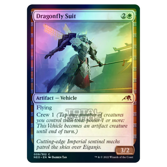 Magic The Gathering - Kamigawa - Neon Dynasty - Dragonfly Suit - 9/302 (Foil)