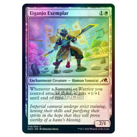 Magic The Gathering - Kamigawa - Neon Dynasty - Eiganjo Exemplar - 10/302 (Foil)