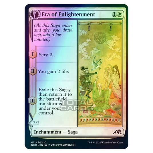 Magic The Gathering - Kamigawa - Neon Dynasty - Era of Enlightenment // Hand of Enlightenment - 11/302 (Foil)