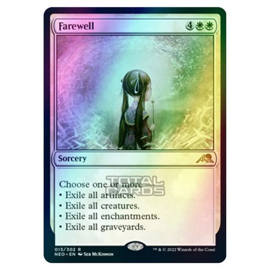 Magic The Gathering - Kamigawa - Neon Dynasty - Farewell - 13/302 (Foil)