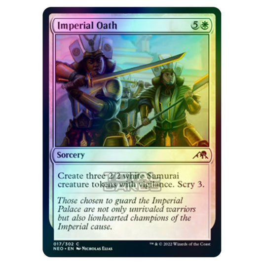 Magic The Gathering - Kamigawa - Neon Dynasty - Imperial Oath - 17/302 (Foil)