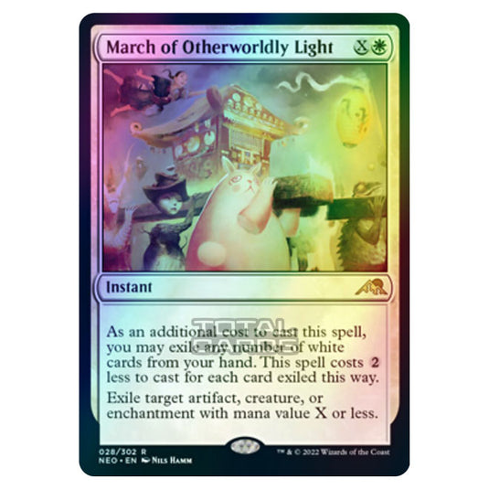 Magic The Gathering - Kamigawa - Neon Dynasty - March of Otherworldly Light - 28/302 (Foil)