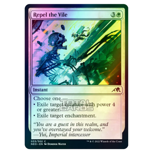 Magic The Gathering - Kamigawa - Neon Dynasty - Repel the Vile - 33/302 (Foil)