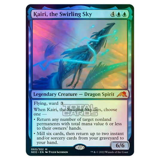 Magic The Gathering - Kamigawa - Neon Dynasty - Kairi, the Swirling Sky - 60/302 (Foil)