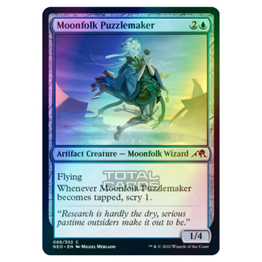 Magic The Gathering - Kamigawa - Neon Dynasty - Moonfolk Puzzlemaker - 68/302 (Foil)