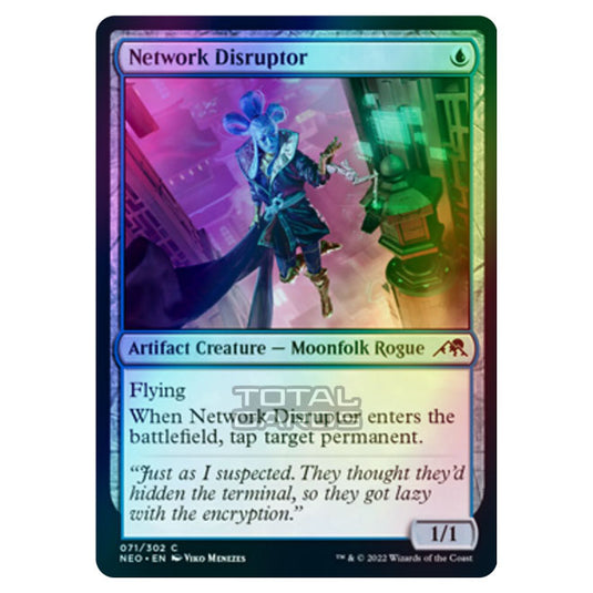 Magic The Gathering - Kamigawa - Neon Dynasty - Network Disruptor - 71/302 (Foil)