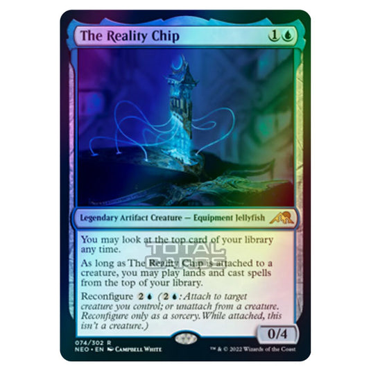 Magic The Gathering - Kamigawa - Neon Dynasty - The Reality Chip - 74/302 (Foil)