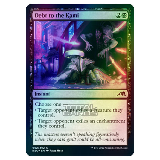 Magic The Gathering - Kamigawa - Neon Dynasty - Debt to the Kami - 92/302 (Foil)