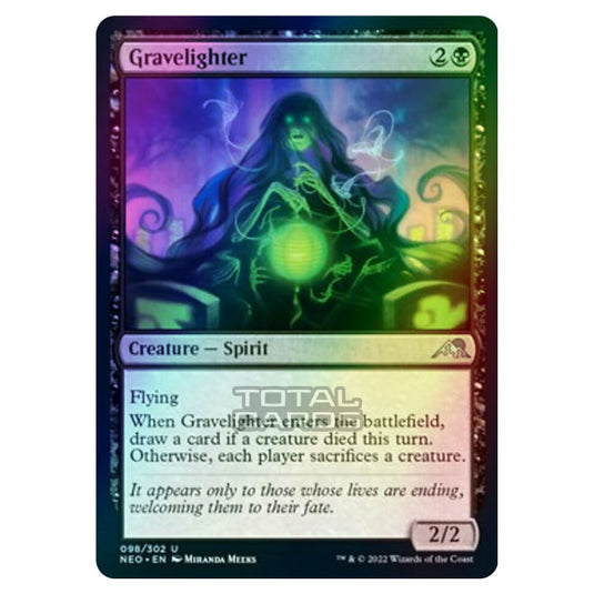 Magic The Gathering - Kamigawa - Neon Dynasty - Gravelighter - 98/302 (Foil)