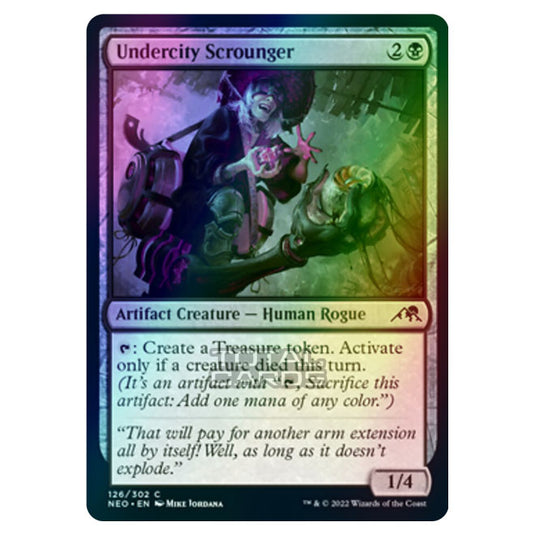 Magic The Gathering - Kamigawa - Neon Dynasty - Undercity Scrounger - 126/302 (Foil)