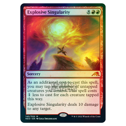 Magic The Gathering - Kamigawa - Neon Dynasty - Explosive Singularity - 140/302 (Foil)