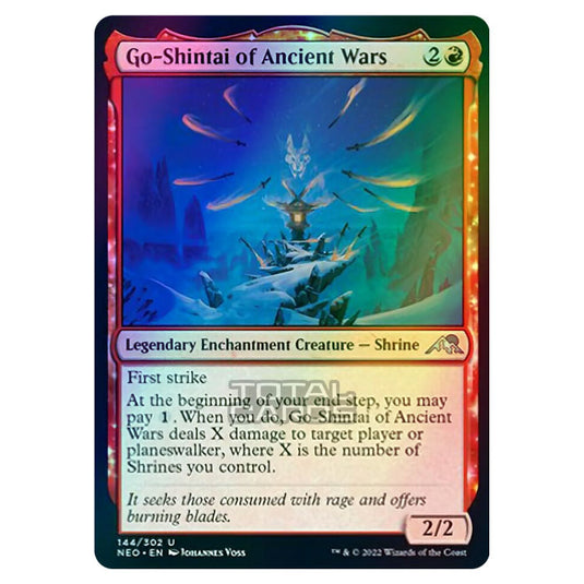 Magic The Gathering - Kamigawa - Neon Dynasty - Go-Shintai of Ancient Wars - 144/302 (Foil)