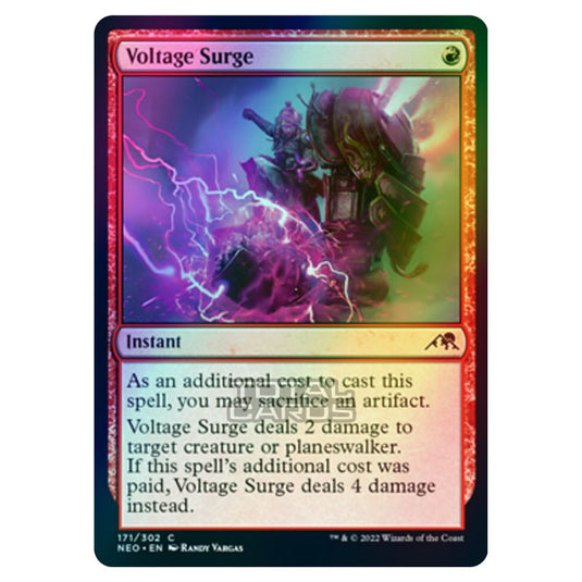 Magic The Gathering - Kamigawa - Neon Dynasty - Voltage Surge - 171/302 (Foil)