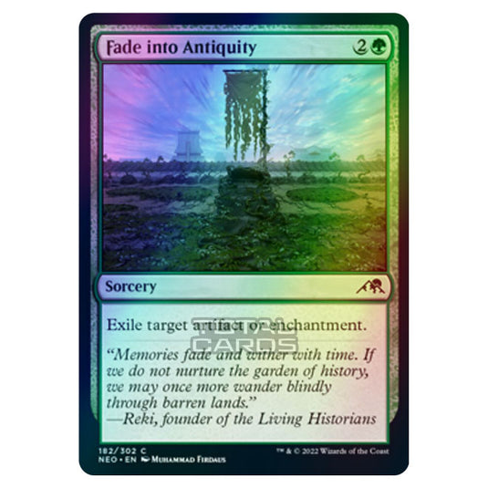 Magic The Gathering - Kamigawa - Neon Dynasty - Fade into Antiquity - 182/302 (Foil)