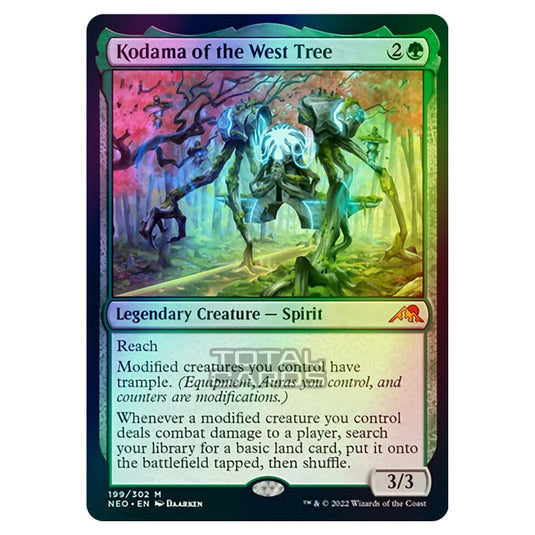 Magic The Gathering - Kamigawa - Neon Dynasty - Kodama of the West Tree - 199/302 (Foil)