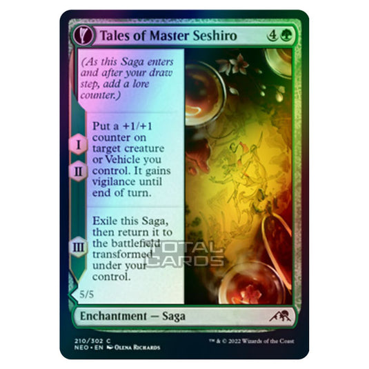 Magic The Gathering - Kamigawa - Neon Dynasty - Tales of Master Seshiro // Seshiro's Living Legacy - 210/302 (Foil)