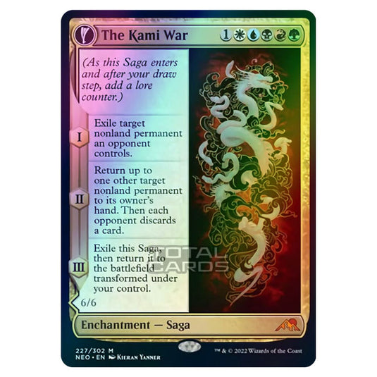 Magic The Gathering - Kamigawa - Neon Dynasty - The Kami War // O-Kagachi Made Manifest - 227/302 (Foil)