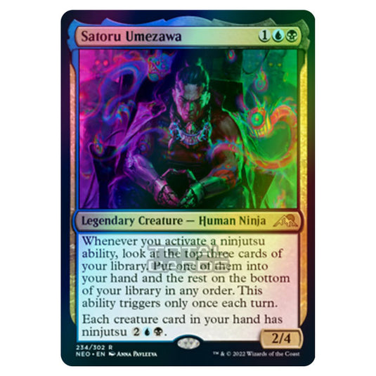 Magic The Gathering - Kamigawa - Neon Dynasty - Satoru Umezawa - 234/302 (Foil)