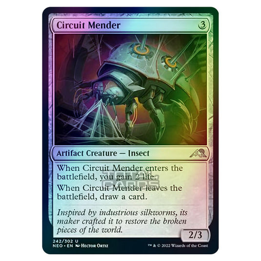 Magic The Gathering - Kamigawa - Neon Dynasty - Circuit Mender - 242/302 (Foil)