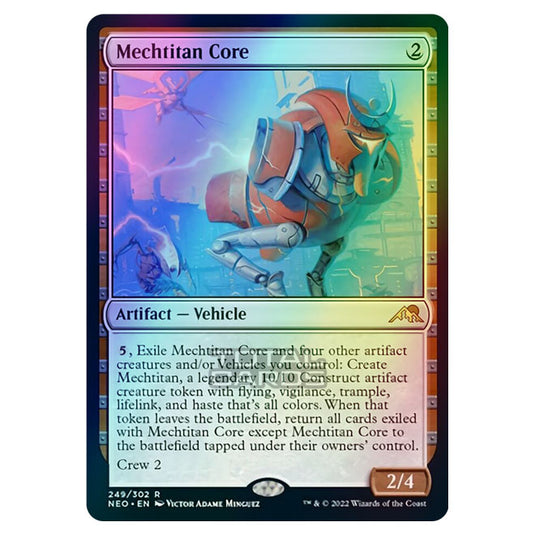 Magic The Gathering - Kamigawa - Neon Dynasty - Mechtitan Core - 249/3 Magic The Gathering - Kamigawa - Neon Dynasty - Mechtitan Core - 249/3