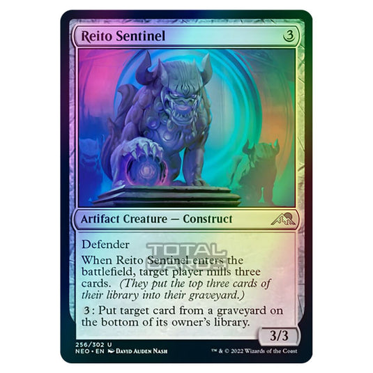 Magic The Gathering - Kamigawa - Neon Dynasty - Reito Sentinel - 256/302 (Foil)