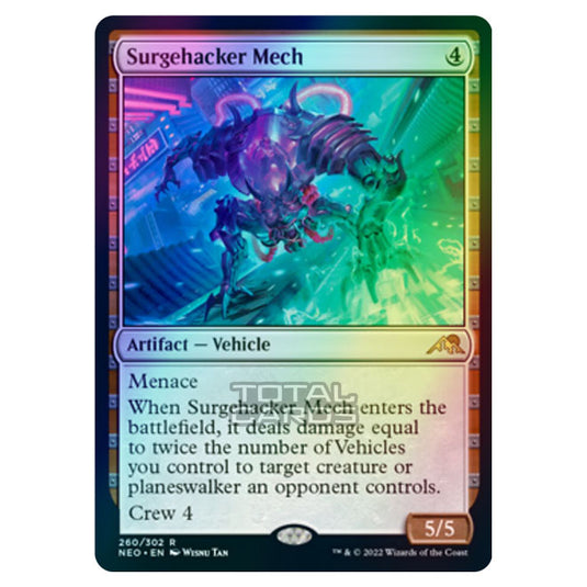 Magic The Gathering - Kamigawa - Neon Dynasty - Surgehacker Mech - 260/302 (Foil)