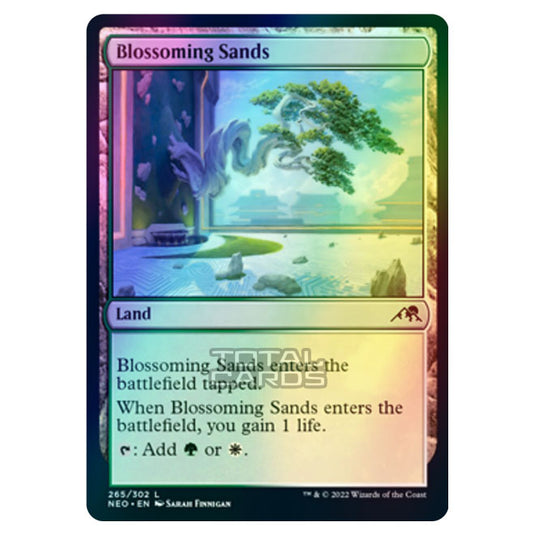 Magic The Gathering - Kamigawa - Neon Dynasty - Blossoming Sands - 265/302 (Foil)