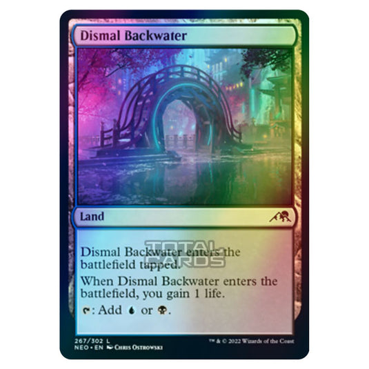 Magic The Gathering - Kamigawa - Neon Dynasty - Dismal Backwater - 267/302 (Foil)